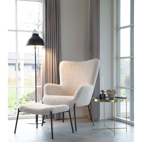 Venezia Coffee Table - Coffee table in brass colored steel with glass Ã¸48xh48cm - Afbeelding 5