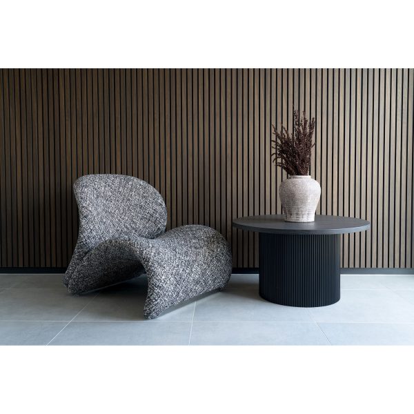 Boavista Coffee Table - Coffee Table, dark brown Ø80x45 cm - Afbeelding 5